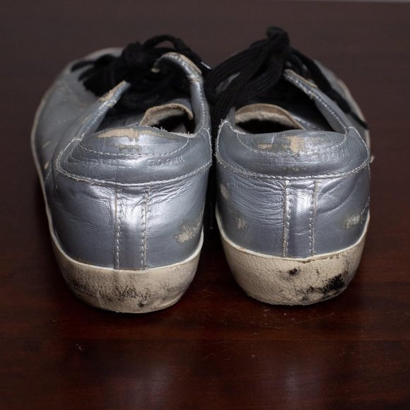 Golden Goose Metallic Superstars - Picture 2 of 5